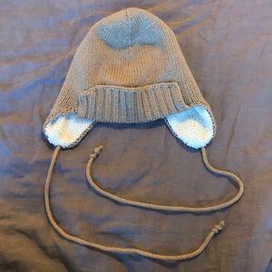 J crew warm fleece lined knit beanie